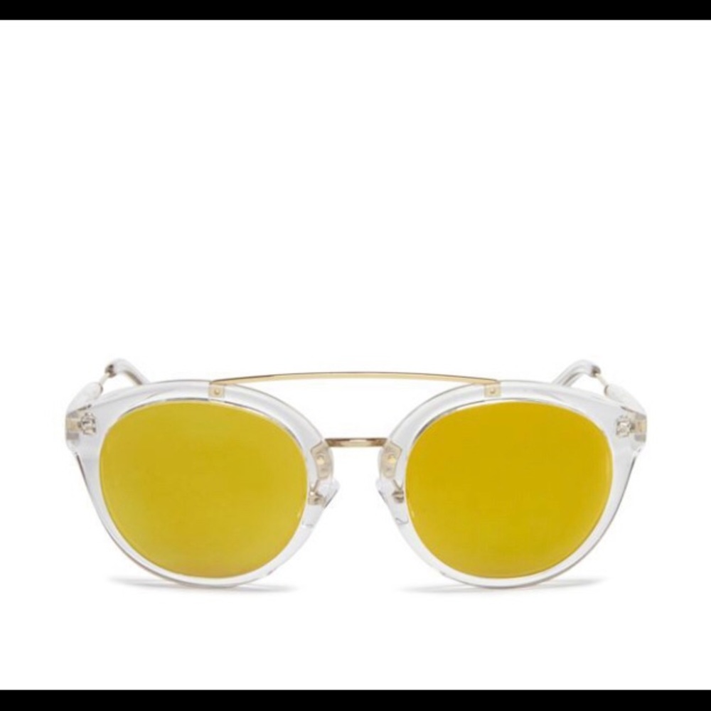 Lydon Leone Henry mirrored round sunglasses